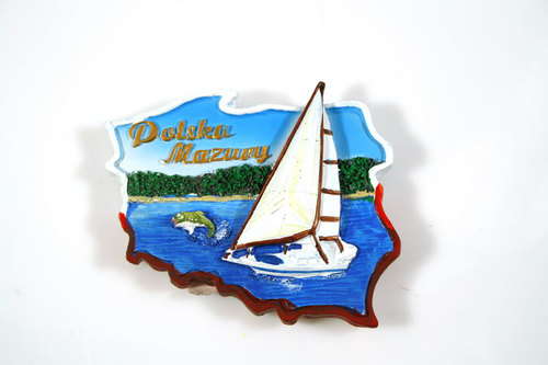 Magnes kontur Mazury Polska