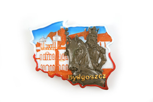 Magnes kontur Bydgoszcz pomnik