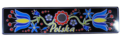 Magnes tablica metalowa Folk Kaszubski