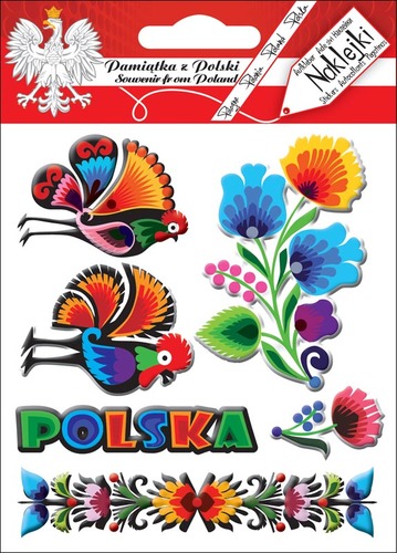 Naklejki zestaw Polska 02