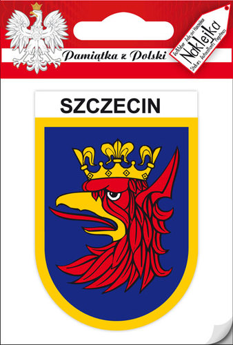 Naklejka pojedyncza herb Szczecin