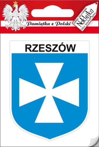 Naklejka pojedyncza herb Rzeszów