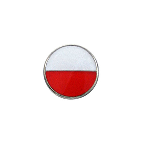 Pin flaga okrągła