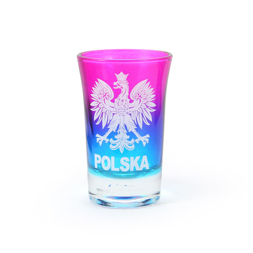 Kieliszek tęczowy Polska