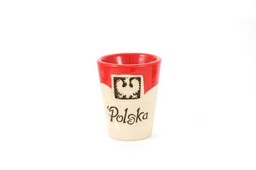 Kieliszek gliniany Polska