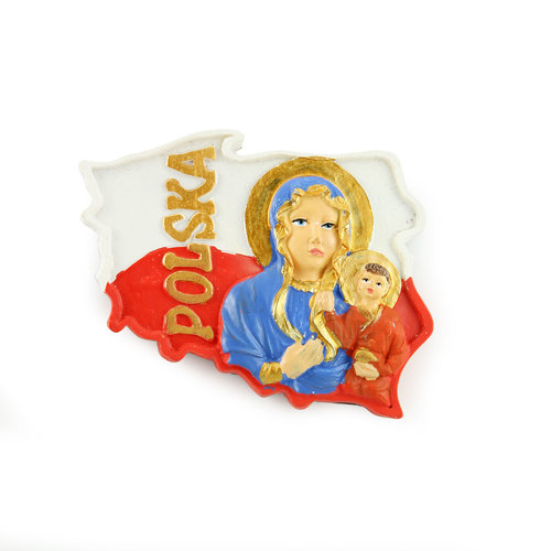 Magnes kontur mały Matka Boska