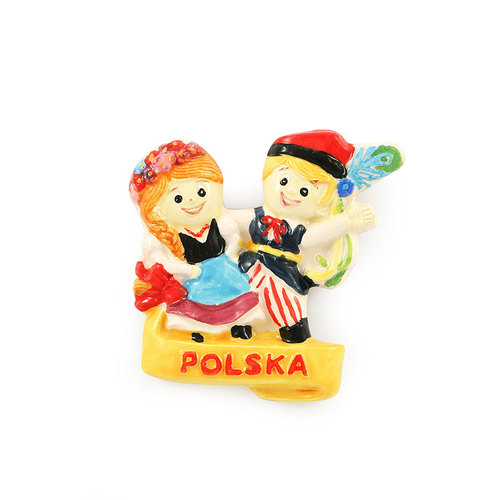 Magnes ceramiczny szkliwiony Para Krakowska