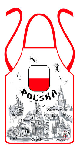 Fartuch bawełniany Polska