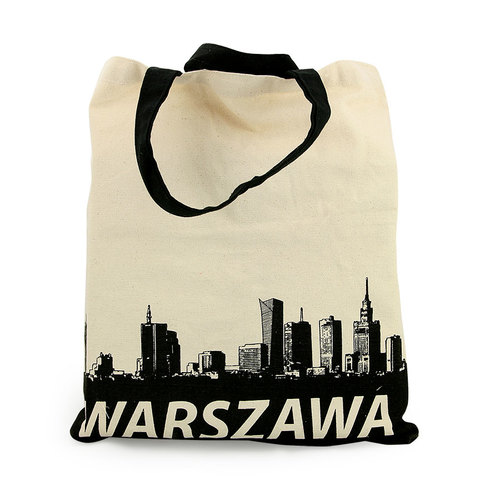 Bawełniana torba Warszawa 02