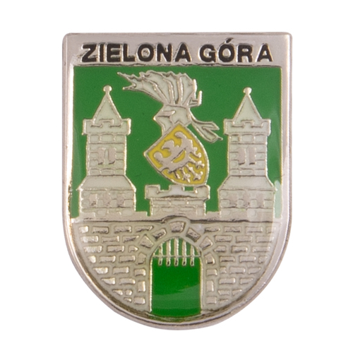 Przypinka herb Zielona Góra