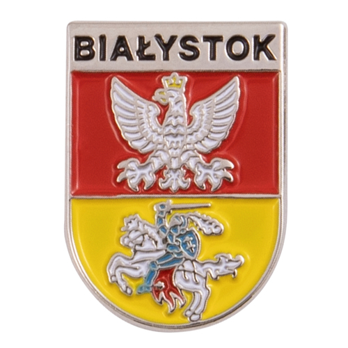 Przypinka herb Białystok