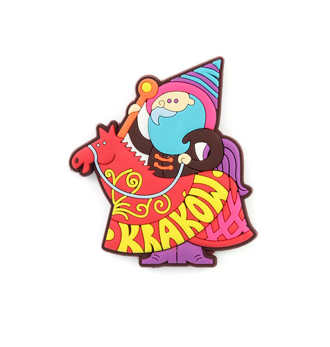 Magnes gumowy Lajkonik bajkowy