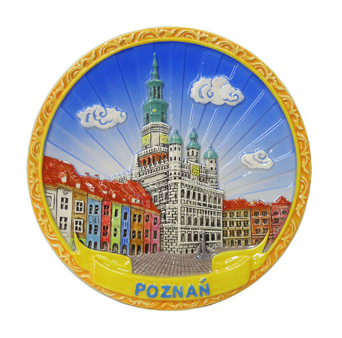 Talerz ceramiczny 13cm Poznań - Ratusz