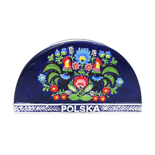 Ceramiczny serwetnik Polska