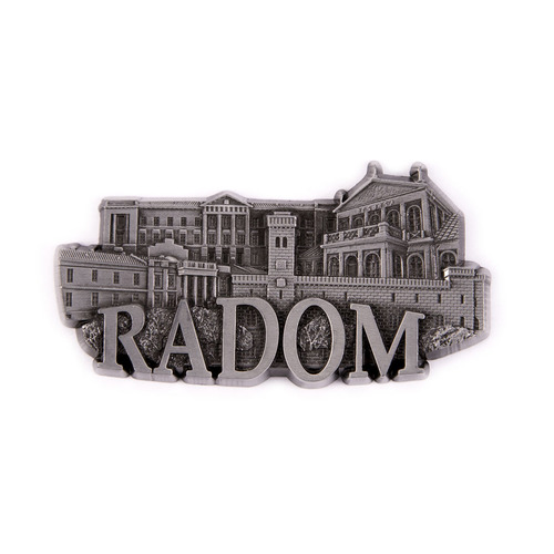 Magnes metalowy panorama Radom