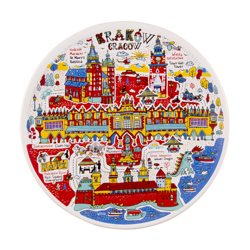 Talerz mały Kraków creative
