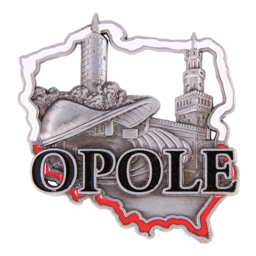 Magnes metalowy kontur Opole