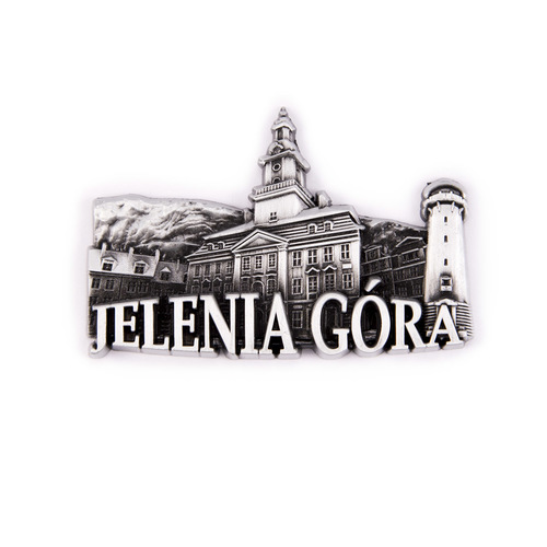 Magnes metalowy panorama Jelenia Góra