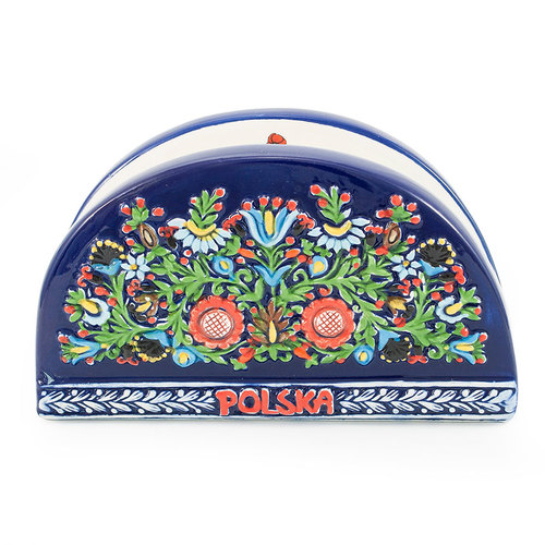 Ceramiczny Serwetnik PL- Wzór Kaszubski