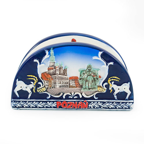 Ceramiczny Serwetnik PL-Poznań
