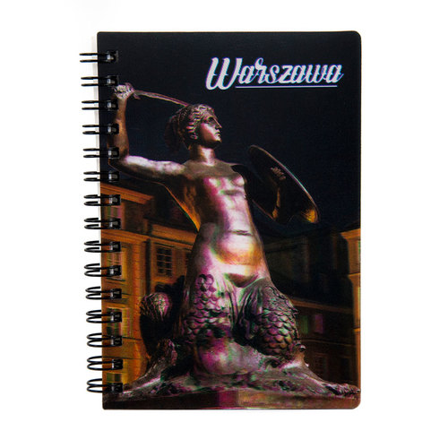 Notatnik 3d Warszawa Syrenka