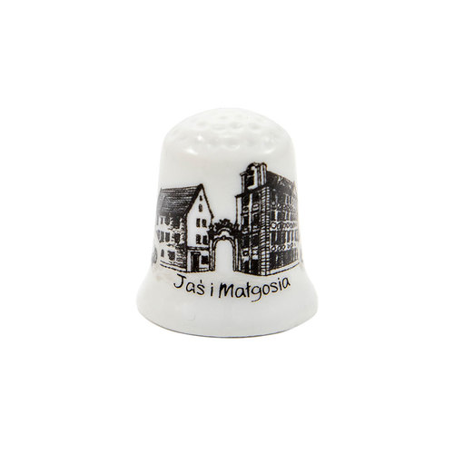 Naparstek ceramiczny Wrocław Jaś i Małgosia oldbook
