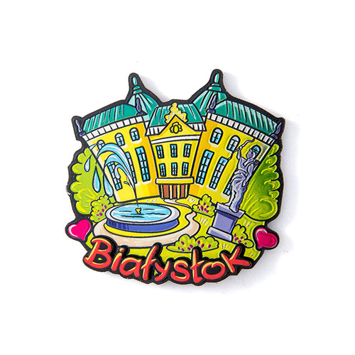 Magnes MDF metalizowany Białystok Pałac
