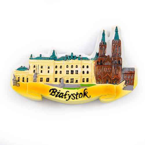 Magnes malowany panorama Białystok
