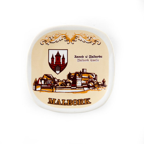 Magnes ceramiczny Malbork Zamek sepia