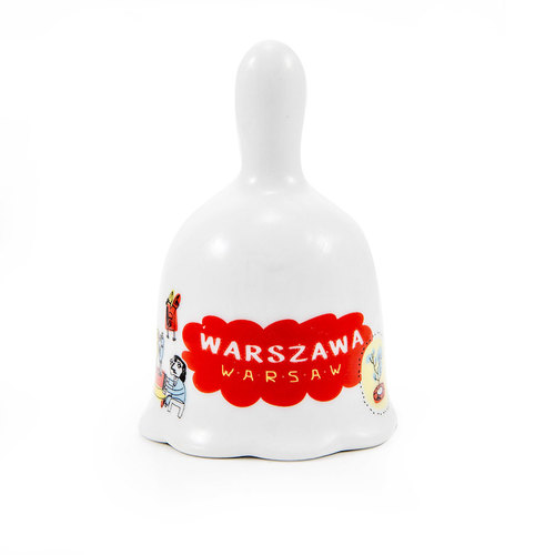 Dzwonek ceramiczny Warszawa PKiN kolor