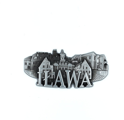 Magnes metalowy panorama Iława