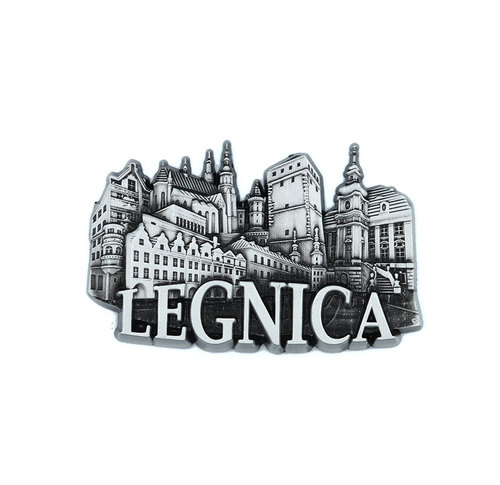 Magnes metalowy panorama Legnica
