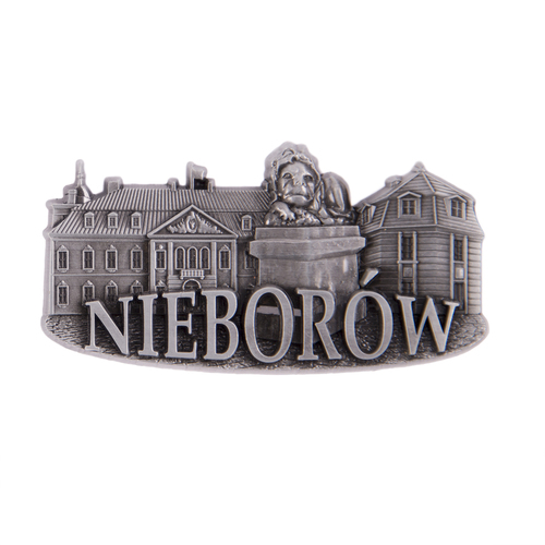 Magnes metalowy panorama Nieborów