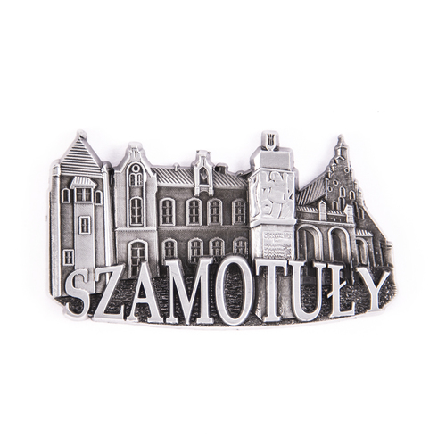 Magnes metalowy panorama Szamotuły