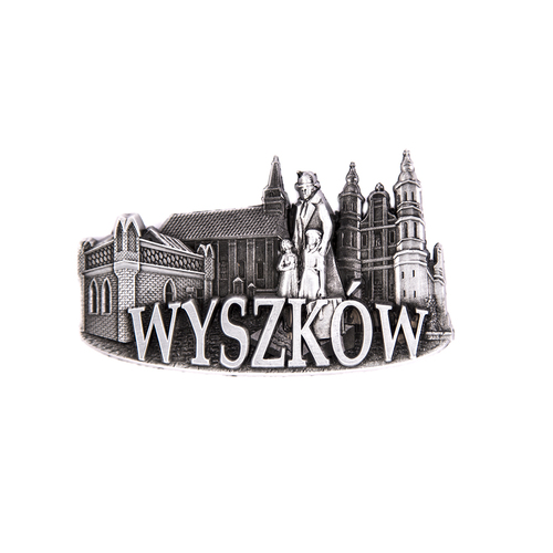Magnes metalowy panorama Wyszków