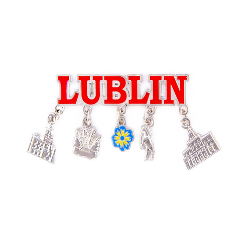 Magnes z zawieszkami Lublin
