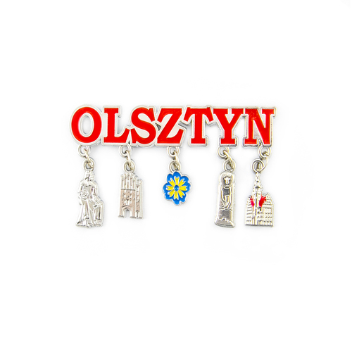 Magnes z zawieszkami Olsztyn