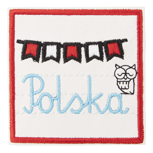 Magnes naprasowanka haft Polska