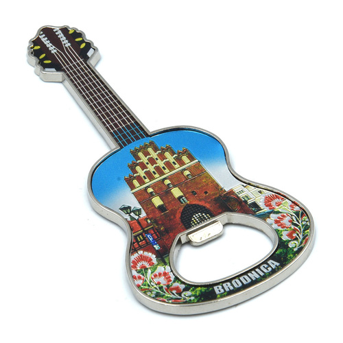 Magnes metalowy gitara Brodnica