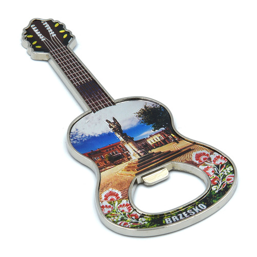 Magnes metalowy gitara Brzeg 2