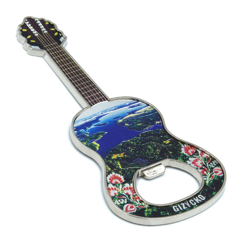 Magnes metalowy gitara Giżycko 2