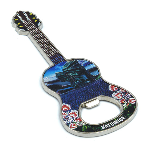 Magnes metalowy gitara Katowice 2