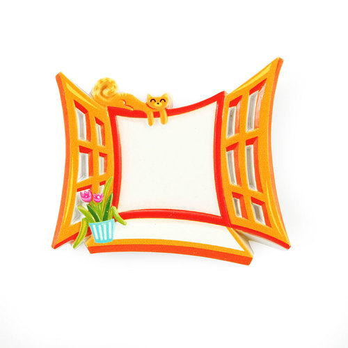Magnes polyresin okno - Nadruk Personalizowany