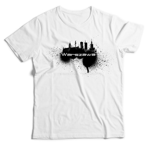Koszulka męska Spray Warszawa (XL)