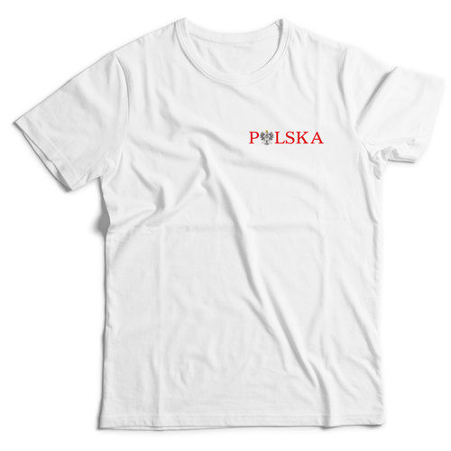 Koszulka Polska mały napis (XL)