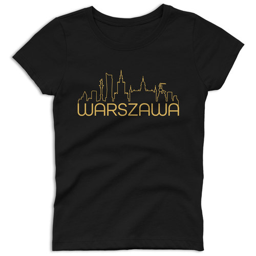 Koszulka damska warszawa (M)