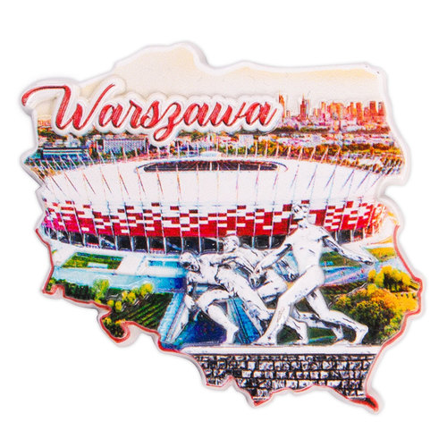 Magnes kontur Warszawa stadion