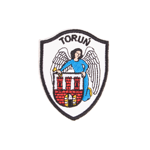 Naszywka herb haftowana Torunia