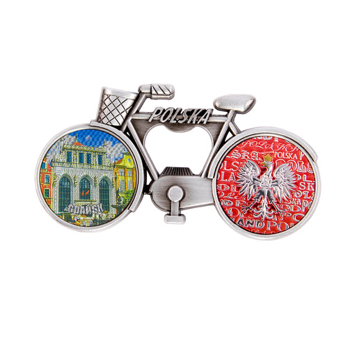 Magnes otwieracz rowerek Gdańsk