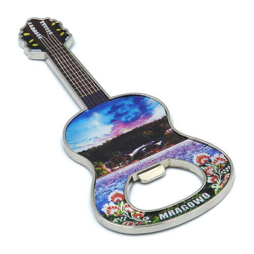 Magnes otwieracz metalowy gitara Mrągowo